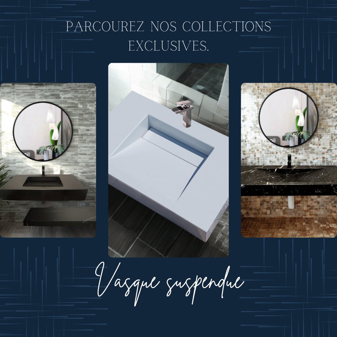 Vasque suspendue