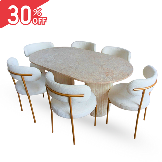 Table salle à manger + 6 Chaises